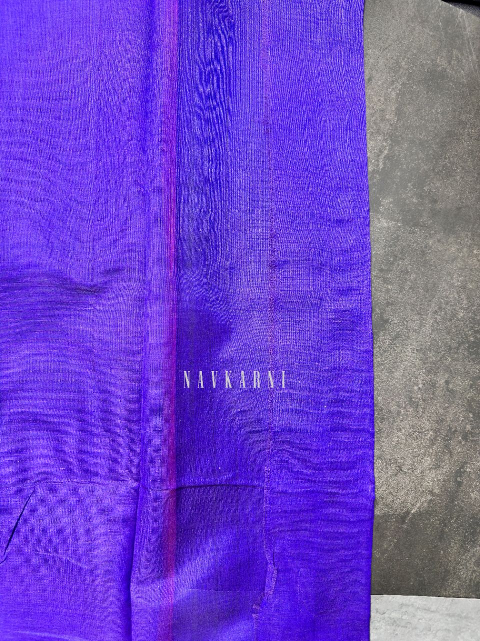 Peach Mangalagiri Temple Border Saree