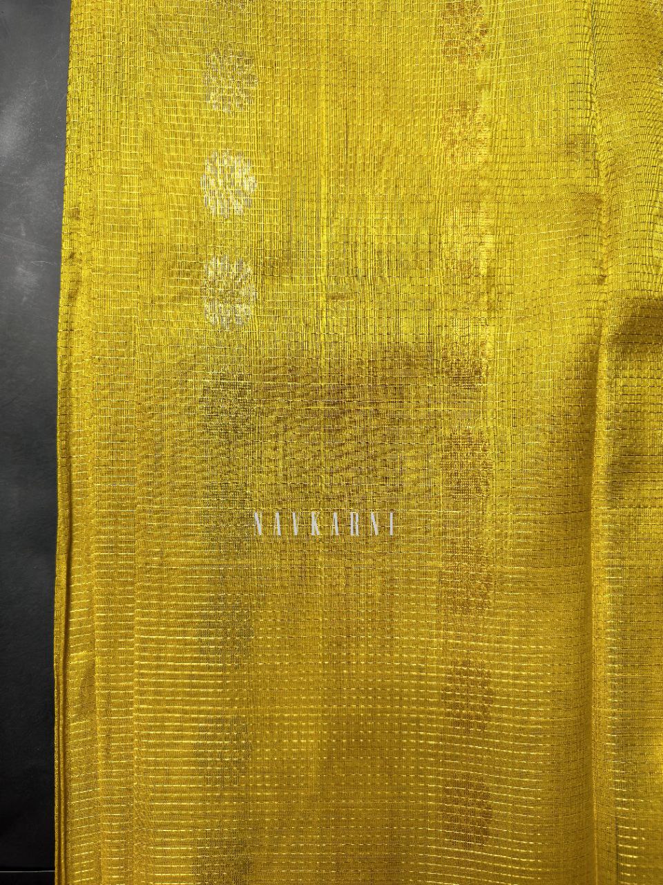 Chirala Yellow Pattu Saree
